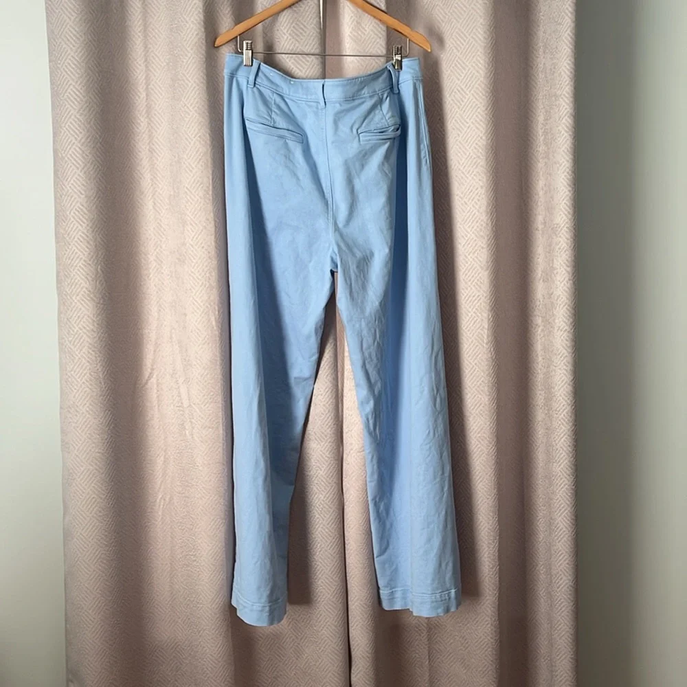 TALL Palmer wide leg pant in twill - Picture 5 of 5